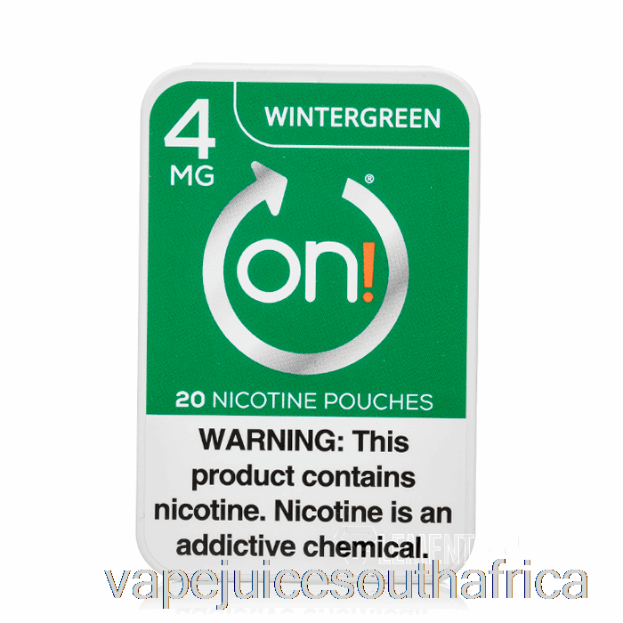 Vape Pods On! Nicotine Pouches - Wintergreen 4Mg